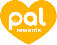 Earn a point for every dollar spent with Pal Rewards